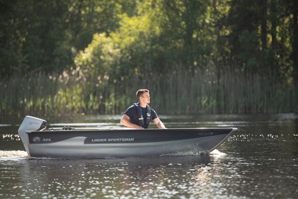 Алюмінієвий човен Linder sportsman 355